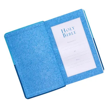 B KJV GIANT PRINT BIBLE BLUE RED LETTER EDITION