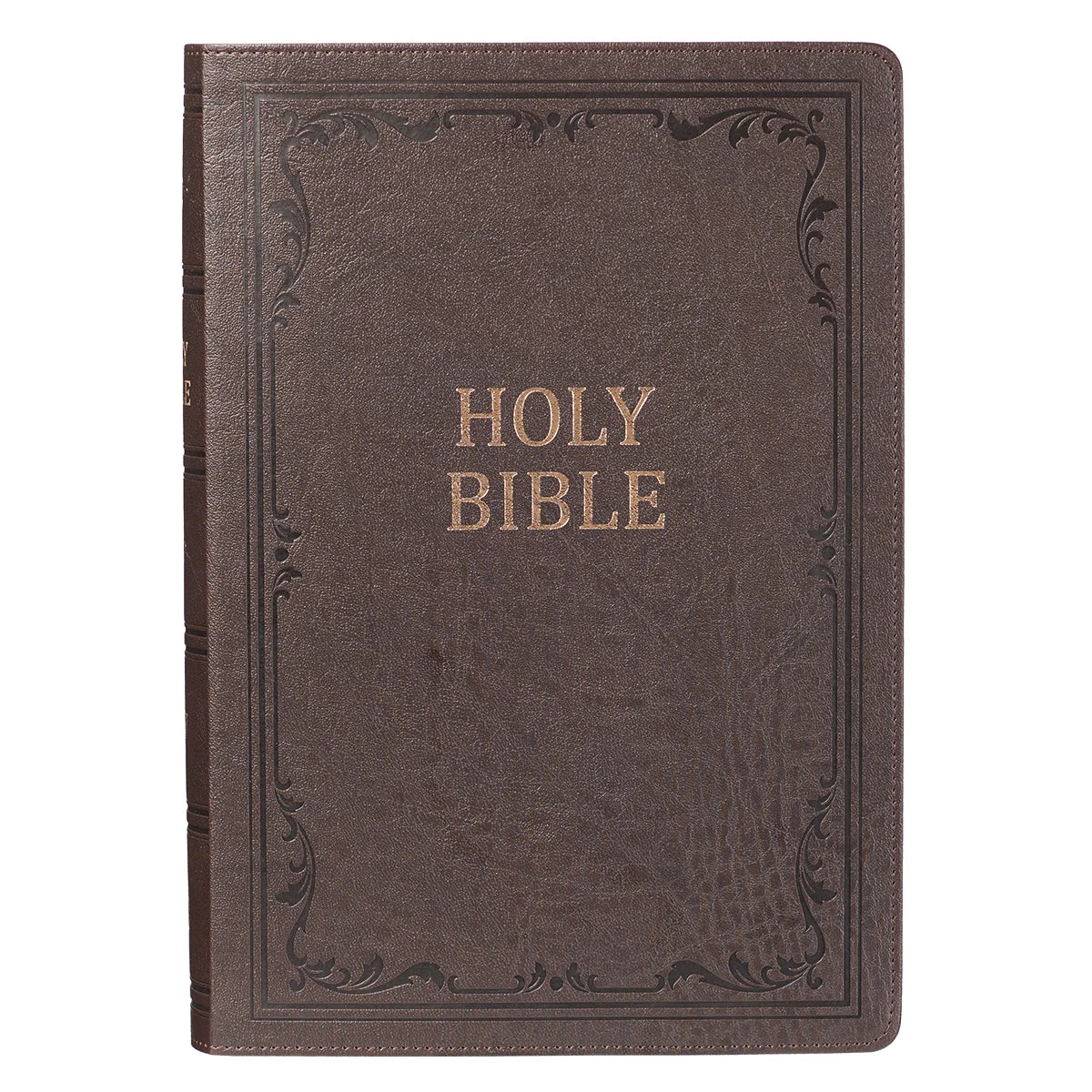 B KJV SUPER GIANT PRINT BIBLE BROWN (RED LETTER EDITION)