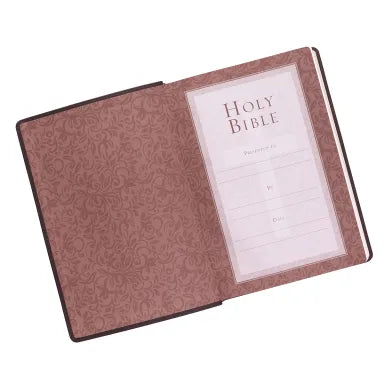 B KJV SUPER GIANT PRINT BIBLE BROWN (RED LETTER EDITION)