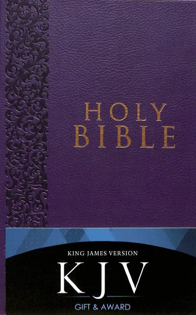 B KJV GIFT & AWARD BIBLE PURPLE (BLACK LETTER EDITION)