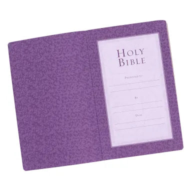 B KJV GIFT & AWARD BIBLE PURPLE (BLACK LETTER EDITION)