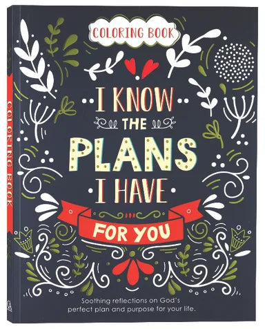 G ACB: I KNOW THE PLANS COLORING BOOK