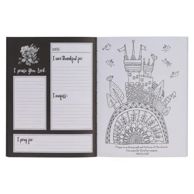 PRAY MORE WORRY LESS: A COLOURING PRAYER JOURNAL (ADULT COLOURING BOOK SERIES)