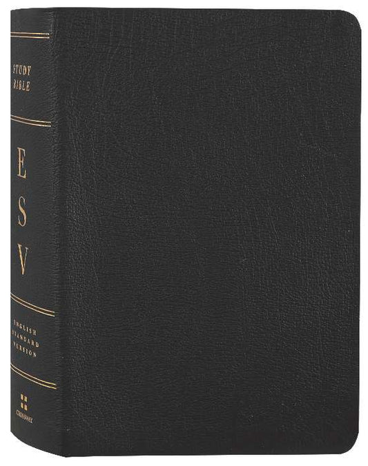 B ESV PERSONAL SIZE REFERENCE BIBLE BLACK (BLACK LETTER EDITION)