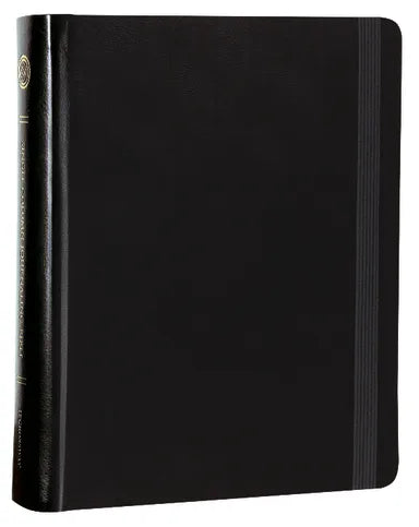 ESV SINGLE COLUMN JOURNALING BIBLE BLACK (BLACK LETTER EDITION)