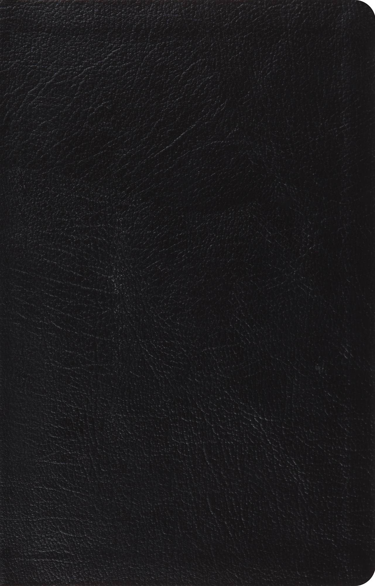 B ESV LARGE PRINT THINLINE REFERENCE BIBLE BLACK (BLACK LETTER EDITION)