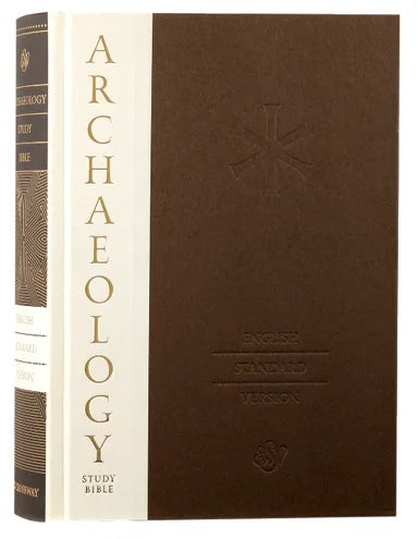 B ESV ARCHAEOLOGY STUDY BIBLE (BLACK LETTER EDITION)