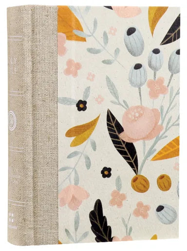 B ESV LARGE PRINT COMPACT BIBLE SPRING BLOOM (RED LETTER EDITION)