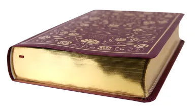B ESV ILLUMINATED BIBLE ART JOURNALING EDITION BURGUNDY (BLACK LETTER EDITION)