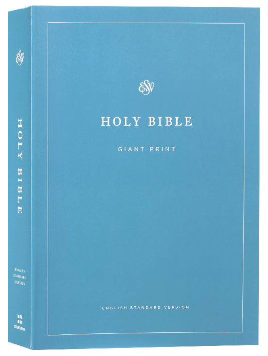 B ESV ECONOMY BIBLE GIANT PRINT (BLACK LETTER EDITION)