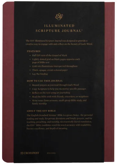 B ESV ILLUMINATED SCRIPTURE JOURNAL LUKE (BLACK LETTER EDITION)