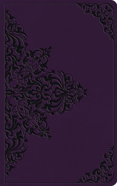 ESV LARGE PRINT VALUE THINLINE BIBLE LAVENDER FILIGREE DESIGN (BLACK LETTER EDITION)