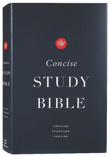 B ESV CONCISE STUDY BIBLE (BLACK LETTER EDITION)