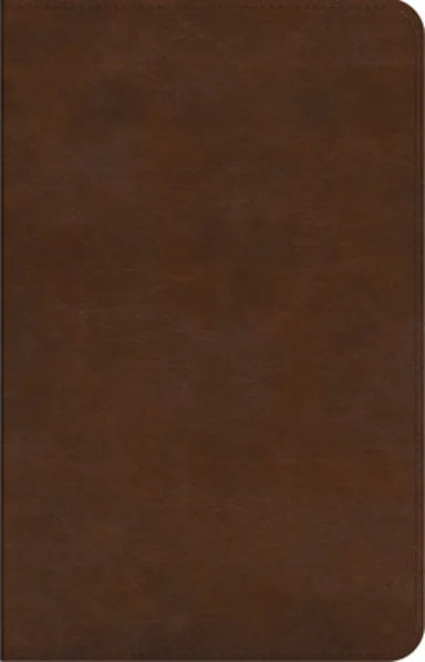 B ESV CONCISE STUDY BIBLE BROWN (BLACK LETTER EDITION)