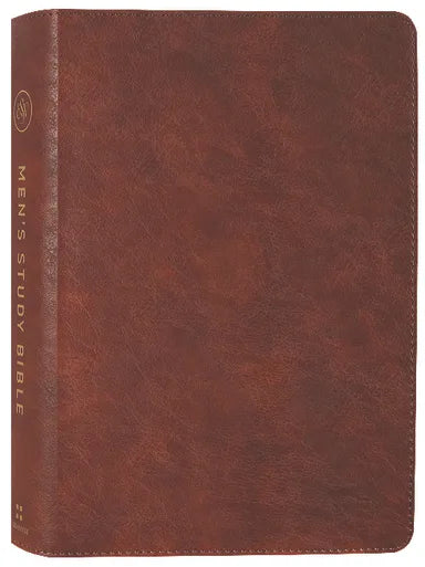 B ESV MEN'S STUDY BIBLE TRUTONE BROWN