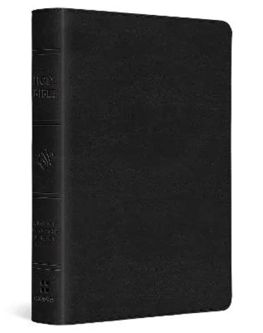 B ESV COMPACT BIBLE LARGE PRINT BLACK (RED LETTER EDITION)