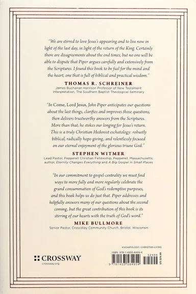 COME  LORD JESUS: MEDITATIONS ON THE SECOND COMING OF CHRIST
