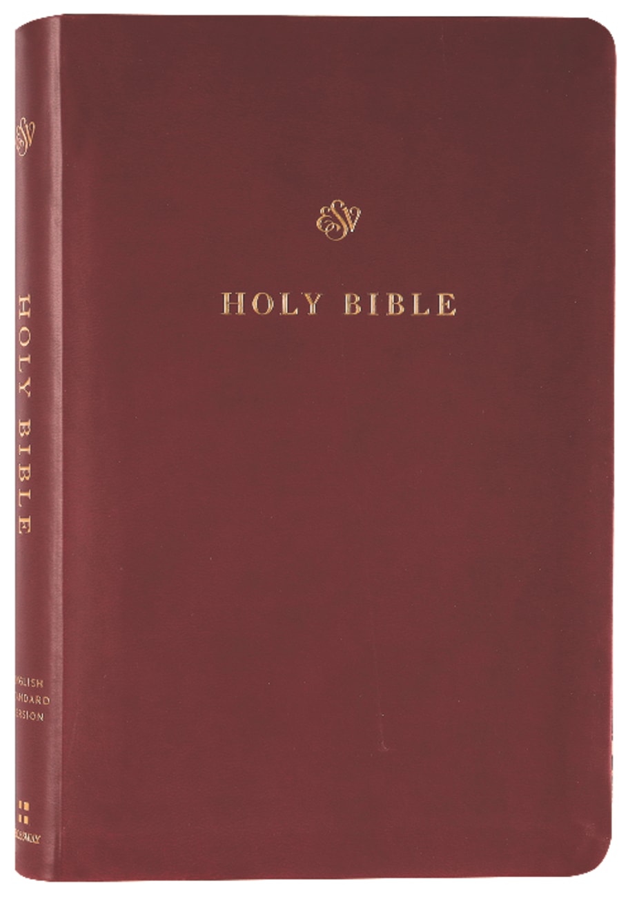 B ESV GIFT AND AWARD BIBLE BURGUNDY