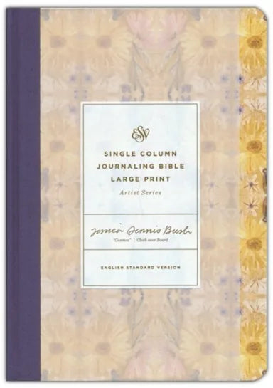 B ESV SINGLE COLUMN JOURNALING BIBLE  ARTIST SERIES (COSMOS)