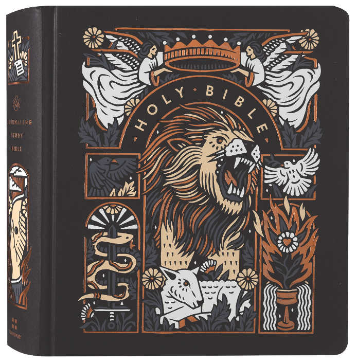 B ESV JOURNALING STUDY BIBLE  ARTIST SERIES BY JOSHUA NOOM  THE LION AND THE LAMB