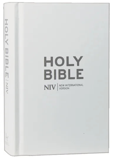 B NIV POCKET WHITE GIFT BIBLE