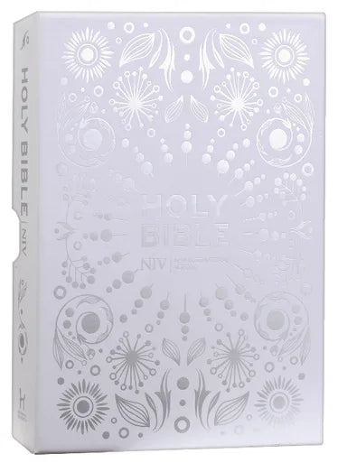 B NIV POCKET WHITE GIFT BIBLE