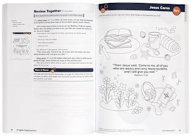 ALL TOGETHER SUNDAY SCHOOL (BOOK 1): WHEN YOU HAVE KIDS OF ALL AGES IN ONE ROOM (AGES 4-12)