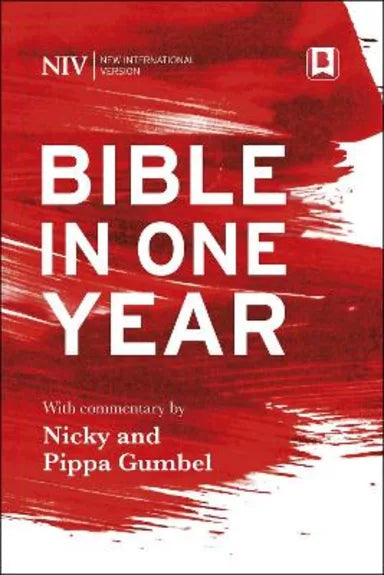 B NIV BIBLE IN ONE YEAR WITH DAILY COMMENTARY