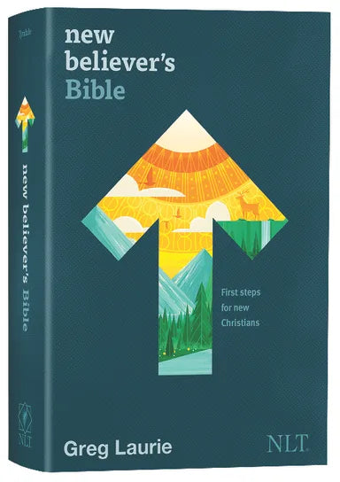 B NLT NEW BELIEVER'S BIBLE: FIRST STEPS FOR NEW CHRISTIANS (BLACK LETTER)
