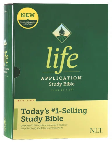 B NLT LIFE APPLICATION STUDY BIBLE 3RD EDITION (RED LETTER EDITION)