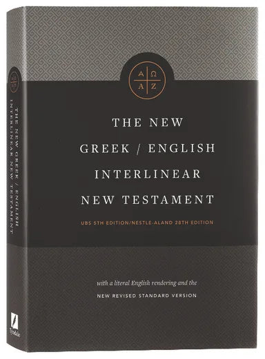 NRSV NEW GREEK-ENGLISH INTERLINEAR NEW TESTAMENT USB 5TH + NESTLE ALAND 28TH EDITION