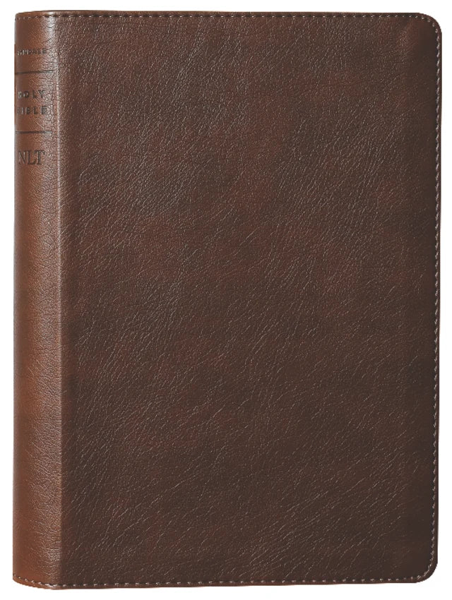 B NLT THINLINE REFERENCE BIBLE RUSTIC BROWN RED LETTER (FILAMENT ENABLED EDITION)