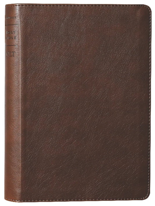 B NLT THINLINE REFERENCE BIBLE RUSTIC BROWN RED LETTER (FILAMENT ENABLED EDITION)