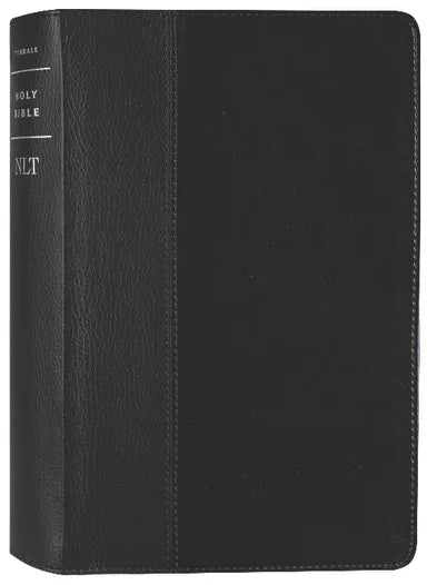 B NLT PERSONAL SIZE GIANT PRINT BIBLE FILAMENT ENABLED EDITION BLACK/ONYX (RED LETTER EDITION)