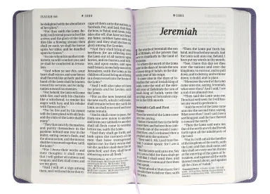 KJV PERSONAL SIZE GIANT PRINT BIBLE FILAMENT ENABLED EDITION PEONY LAVENDER (RED LETTER EDITION)