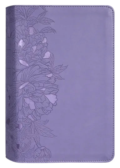 KJV PERSONAL SIZE GIANT PRINT BIBLE FILAMENT ENABLED EDITION PEONY LAVENDER (RED LETTER EDITION)