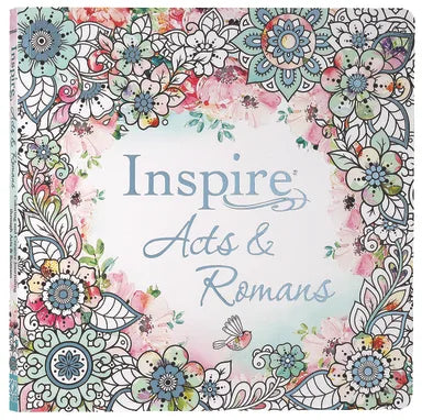 B NLT INSPIRE ACTS & ROMANS COLORING & CREATIVE JOURNALING