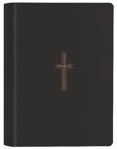 B NLT WIDE MARGIN BIBLE FILAMENT ENABLED EDITION BLACK CROSS (RED LETTER EDITION)
