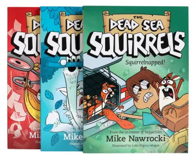 DEAD SEA SQUIRRELS : SQUIRRELNAPPED!/TREE-MENDOUS TROUBLE/WHIRLY SQUIRRELIES (3-PACK BOOKS 4-6) (DEAD SEA SQUIRRELS SERIES)