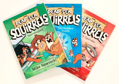 DEAD SEA SQUIRRELS : SQUIRRELNAPPED!/TREE-MENDOUS TROUBLE/WHIRLY SQUIRRELIES (3-PACK BOOKS 4-6) (DEAD SEA SQUIRRELS SERIES)