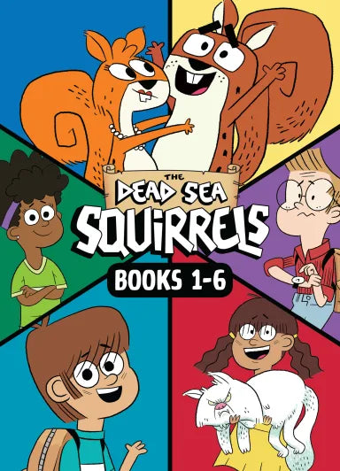 DSSQ #01-06: DEAD SEA SQUIRRELS (6-PACK): SQUIRRELED AWAY/BOY MEETS SQUIRRELS/NUTTY STUDY BUDDIES/SQUIRRELNAPPED!/TREE-MENDOUS TROUBLE/WHIRLY SQUIRRELIES