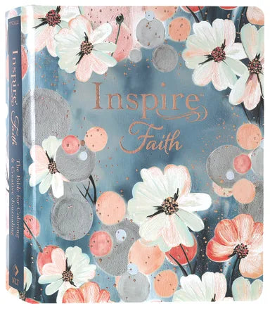 NLT INSPIRE FAITH BIBLE FILAMENT ENABLED EDITION WATERCOLOR GARDEN