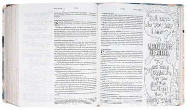 NLT INSPIRE FAITH BIBLE FILAMENT ENABLED EDITION WATERCOLOR GARDEN