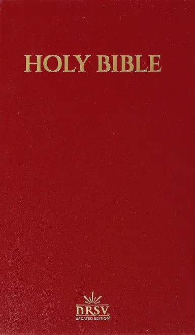 B NRSVUE PEW BIBLE WITH APOCRYPHA BURGUNDY