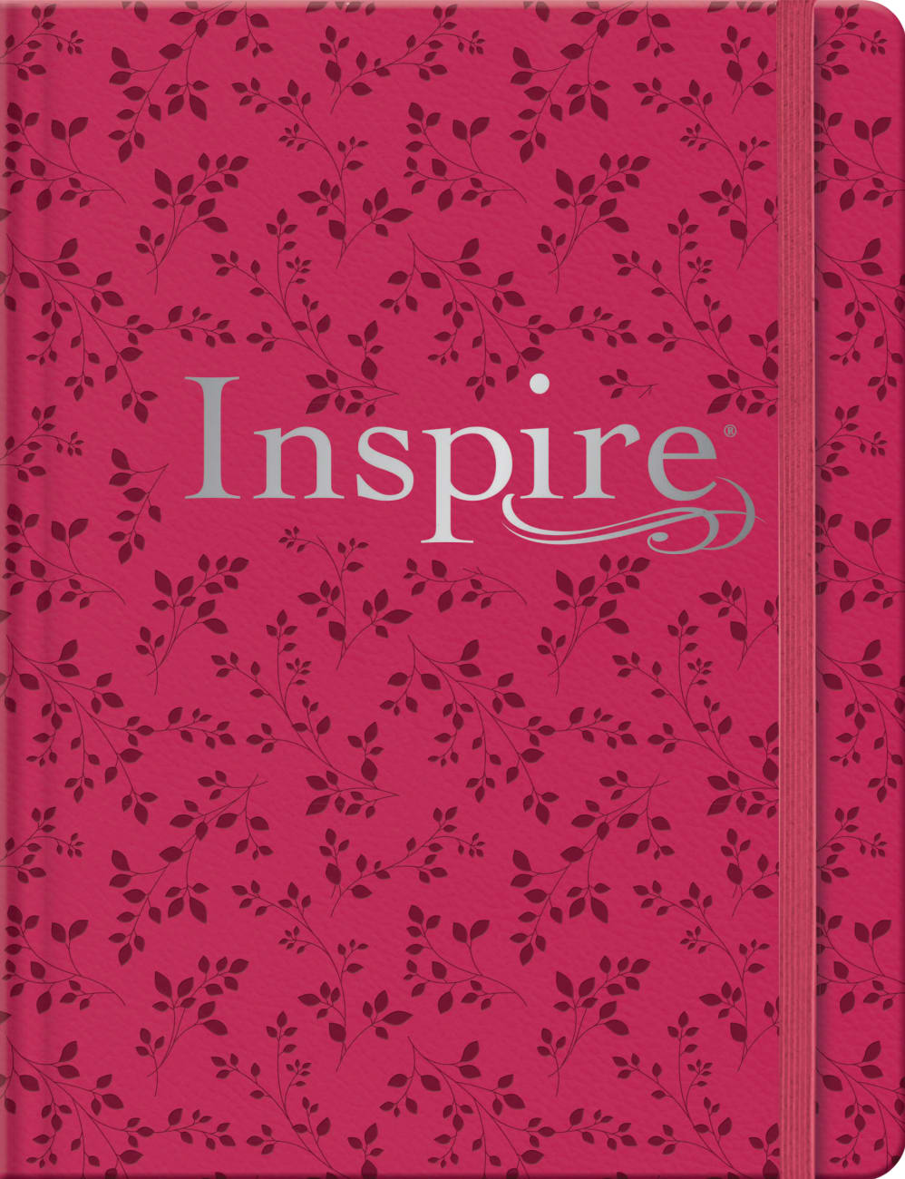 B NLT INSPIRE BIBLE FILAMENT ENABLED EDITION PINK PEONY (BLACK LETTER EDITION)