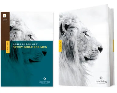 NLT COURAGE FOR LIFE STUDY BIBLE FOR MEN FILAMENT-ENABLED EDITION