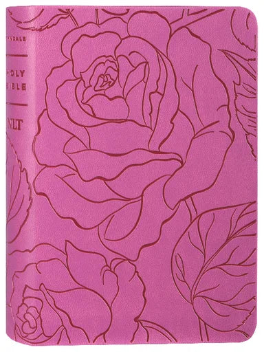 B NLT PREMIUM VALUE COMPACT BIBLE FILAMENT ENABLED EDITION PINK ROSE