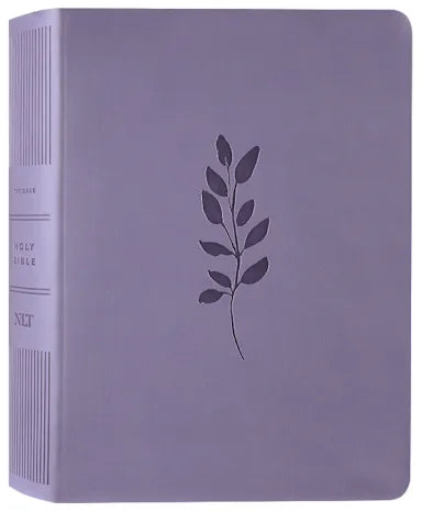 NLT GIANT PRINT PREMIUM VALUE BIBLE  FILAMENT-ENABLED EDITION  LAVENDER VINE