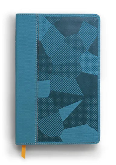 NLT KIDS BIBLE  THINLINE REFERENCE EDITION  CAMO BLUE (RED LETTER EDITION)