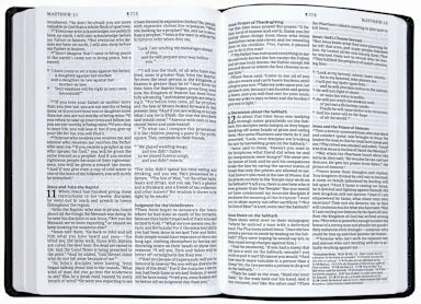 B NLT LARGE PRINT PREMIUM VALUE THINLINE BIBLE  FILAMENT-ENABLED EDITION  BLACK CROSS